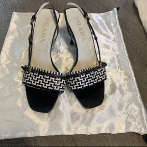 Vintage Prada Slingback Sandals